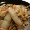 おっとarinko's cooksnap of when they made 豚肉と白菜炒め～甘酢で～d(^-^).