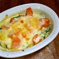 クックP1IHLR☆'s cooksnap of when they made ほうれん草とトマトのマカロニグラタン♡.