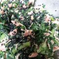 rinox2's cooksnap of when they made 苦手な人に食べてほしい！私の春菊サラダ♪.