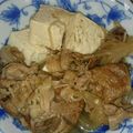 ハルハルマン's cooksnap of when they made かんたんあったか肉豆腐♡フーフー♫.