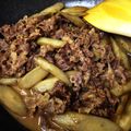 happymaiko's cooksnap of when they made ごぼうと牛肉の甘辛煮.