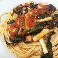 914MRK's cooksnap of when they made ほうれん草たっぷりトマトソースパスタ.