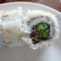 かにゃにゃコ's cooksnap of when they made 菜の花と牛肉のカリフォルニアロール.