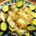 eliico's cooksnap of when they made 鶏肉の塩レモン焼き.