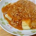 agnesあにえすb's cooksnap of when they made 揚げ出し豆腐きのこのチリソースあんかけ.