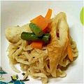 reiko69's cooksnap of when they made 切り干し大根の煮物♪ちくわ入り.