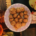 ポッポロさん's cooksnap of when they made 超簡単！　おはぎ風きなこ団子.