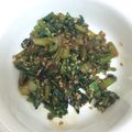 55さっち's cooksnap of when they made 大根の葉(かぶらの葉でもOK)の炒めもの.