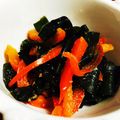 瑠衣✴︎'s cooksnap of when they made パプリカとわかめの中華酢の物.