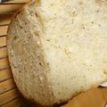 ミイシ's cooksnap of when they made siroca＊ハーブとチーズの食パン.