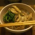 つぼりん☆'s cooksnap of when they made 焼きねぎおろしそば。（温）椎茸ダシで。.