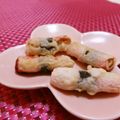 赤い電話's cooksnap of when they made 海苔とカニカマの天ぷら.