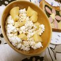 よちりん's cooksnap of when they made りんごとカッテージチーズのメープルがけ♡.