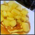 なち1225sd's cooksnap of when they made りんごのホットケーキ.