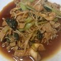 ｽｶｲﾌｨｯｼｭ☆'s cooksnap of when they made 豚肉とモヤシのポン酢炒め.