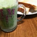 ☆えりちゃま☆'s cooksnap of when they made 簡単 小松菜とりんごのグリーンスムージー.