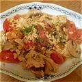 Usorciere's cooksnap of when they made 簡単*マッシュルームトマト玉子の炒め物*.