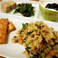 ななおし's cooksnap of when they made 妊婦さんランチに☆小松菜チャーハン.
