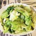 ちえみさま's cooksnap of when they made 簡単失敗なし。レタスのごま油炒め.