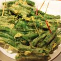 MicHolly's cooksnap of when they made いんげん豆の天ぷら.