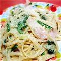 ★3ca★'s cooksnap of when they made シチューの素で簡単クリームパスタ.