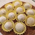 ミルクティーPY's cooksnap of when they made スイートポテト大福.