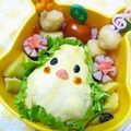 しなもんニコ's cooksnap of when they made ひよこちゃん☆キャラ弁.