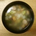 ゆいこ２１００'s cooksnap of when they made ウェイパーで✩ほっこりさつまいものスープ.