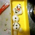 たけゴン's cooksnap of when they made ☆キャラ弁☆〜オラフ〜.