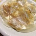 morasu's cooksnap of when they made にんにく無しのあっさり餃子（羽根つき♪）.