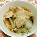 ハチコーン's cooksnap of when they made 野菜たっぷり餃子スープ.
