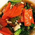 pepopi's cooksnap of when they made 青梗菜と鶏ヒキとろみソテー❉.