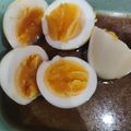さとみんちゃちゃちゃ's cooksnap of when they made 3分ですぐ食べられる 煮卵！　味玉.