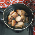 minef's cooksnap of when they made とろとろ～とろける豚の梅角煮.