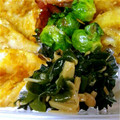 ミッチョリーナ's cooksnap of when they made 居酒屋お通し風♪なめたけとワカメの和え物.