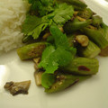 J-DOG's cooksnap of when they made アジア風☆*。・空芯菜と豚肉の炒め物.