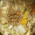hamanny's cooksnap of when they made ぽかぽか✭ごま発酵鍋.