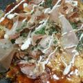 aoinyaomi's cooksnap of when they made サクふわ☆関西風お好み焼き.