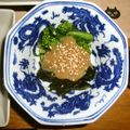 ぐれポンの台所's cooksnap of when they made 菜の花（菜花）と新わかめの酢みそ和え.