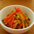 ♥aki☆n♥'s cooksnap of when they made さつま芋で♪きんぴら風＊お弁当にも.