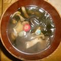 ぐれポンの台所's cooksnap of when they made ランチに！ひらたけ手まり麩のすまし汁.