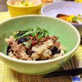 haruるんるん♪'s cooksnap of when they made レンジで作れる❖黒豆と牛肉のおこわ.