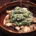 りなぽりん's cooksnap of when they made ☆エリンギの春菊明太子ソース☆.