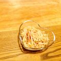 二角形's cooksnap of when they made 切り干しともやしのうめ酢和え.