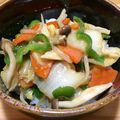 kyoota's cooksnap of when they made スピードメニュー　野菜だけのあんかけ丼.