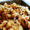 かだんちょ。's cooksnap of when they made ＊たこと紅しょうがのかき揚げ＊.