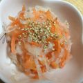 ESPERANSA's cooksnap of when they made 甘すぎない紅白なます.
