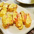 どんぴんたん's cooksnap of when they made 紅ショウガとチーズの卵焼き.