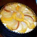 YuukA_it34's cooksnap of when they made サクサク！りんごと桃のカスタードタルト.