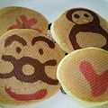 清ちゃん0430's cooksnap of when they made 子供と一緒に♪お絵かきホットケーキ.